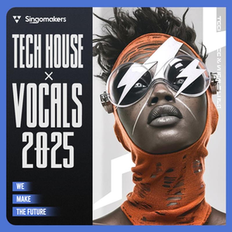 SINGOMAKERS TECH HOUSE & VOCALS 2025(オンライン納品)(2時間以内に納品) プラグインソフト
