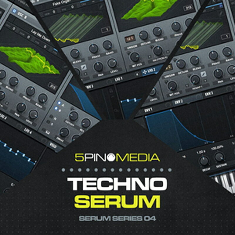 5PIN MEDIA TECHNO SERUM(オンライン納品)(2時間以内に納品) プラグインソフト