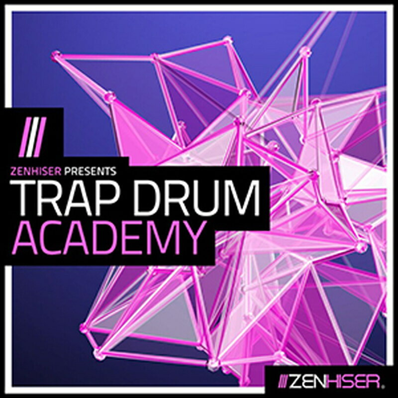 Music Software - ZENHISER TRAP DRUM ACADEMY(オンライン納品)(2時間以内に納品) プラグインソフト