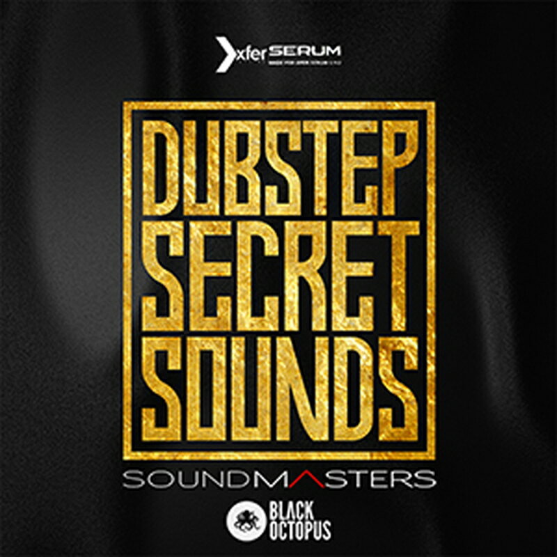 BLACK OCTOPUS DUBSTEP SECRET SOUNDS(オンライン納品)(2時間以内に納品) プラグインソフト