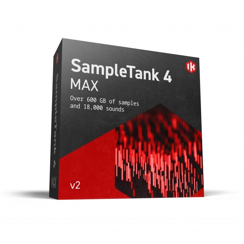 楽天池部楽器 パワーレック鍵盤堂【 SampleTank 4 to the MAX （～6/4）】SampleTanK 4 Max v2（オンライン納品）（代引不可） IK Multimedia DTM ソフトウェア音源