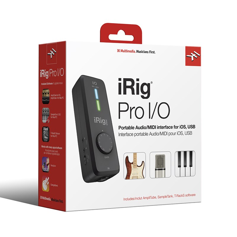 iRig Pro I/O IK Multimedia DTM ޥ֥ۡåȴϢǥХ