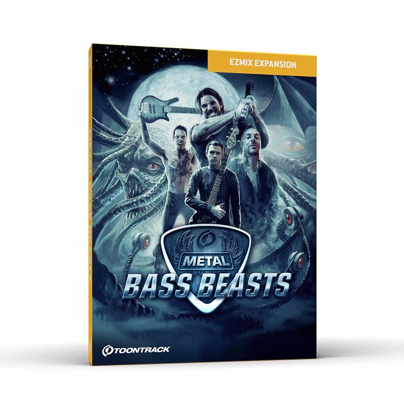 TOONTRACK MIX PACK - METAL BASS BEASTS (トゥーントラック)(EZMIX 2)(オンライン納品)(2時間以内に納品) プラグインソフト