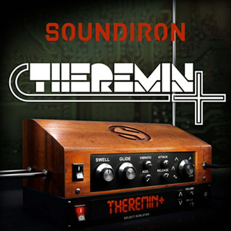 SOUNDIRON 【サウンドアイアンブラックフライデーセール！】THEREMIN +(オンライン納品)(2時間以内に納品) プラグインソフト