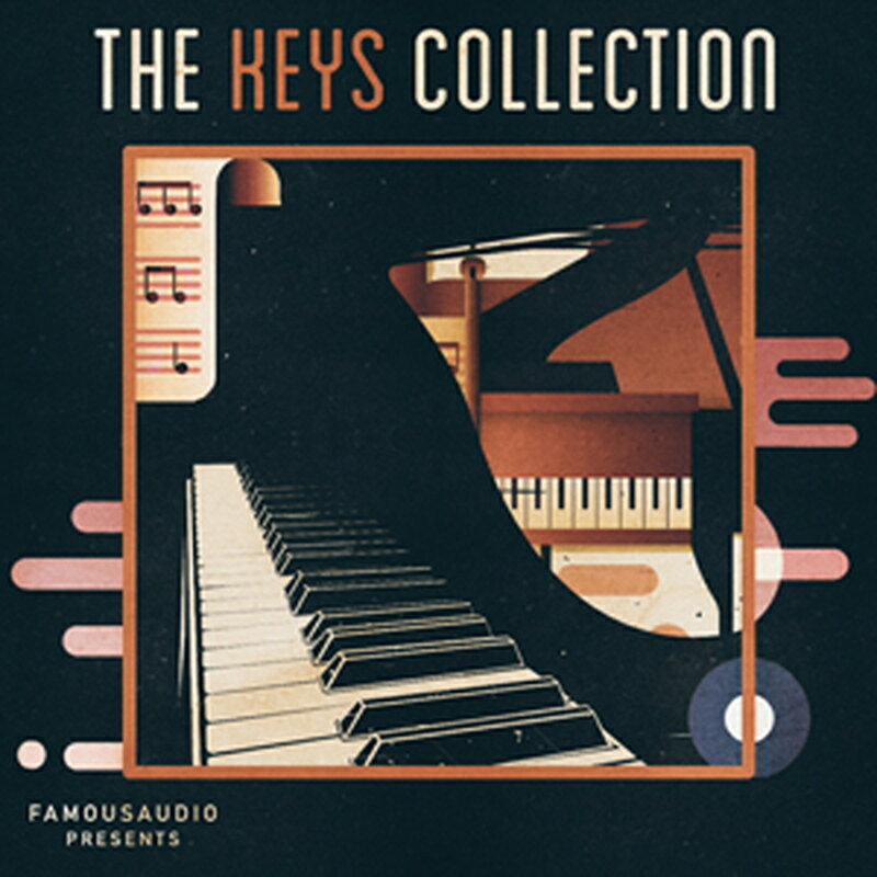FAMOUS AUDIO THE KEYS COLLECTION(オンライン納品)(2時間以内に納品) プラグインソフト