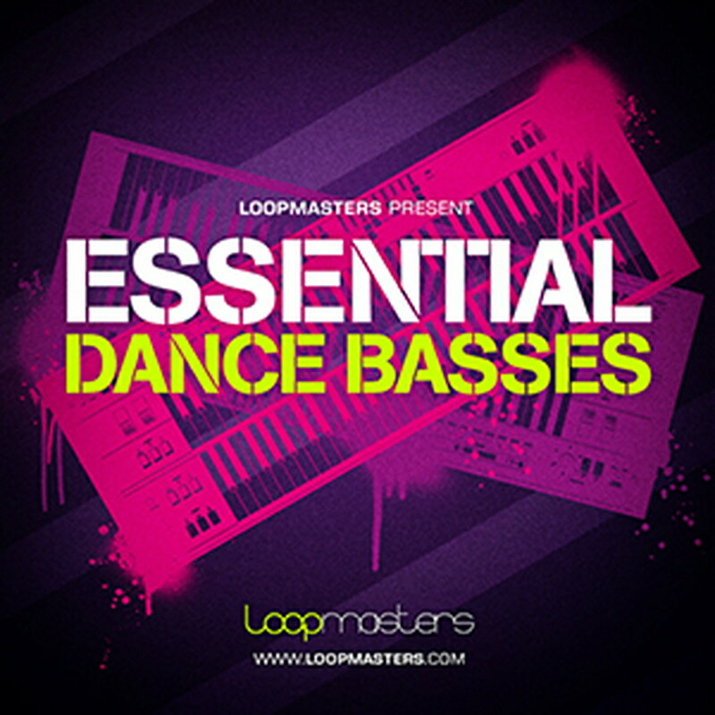 LOOPMASTERS ESSENTIAL DANCE BASSES(オンライン納品)(2時間以内に納品) プラグインソフト