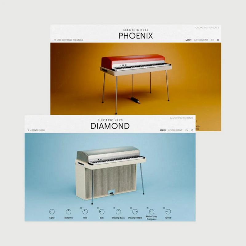 Native Instruments Electric Keys - Tines Duo (エレクトリック・ピアノ)(Kontakt Player)(オンライン納品)(2時間以内に納品) ソフトウェア音源