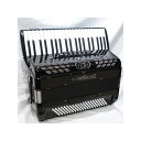 134J BK【カラー：黒】 アコーディオン(在庫限り！旧価格特価品) BUGARI 電子ピアノ・その他鍵盤楽器 アコーディオン