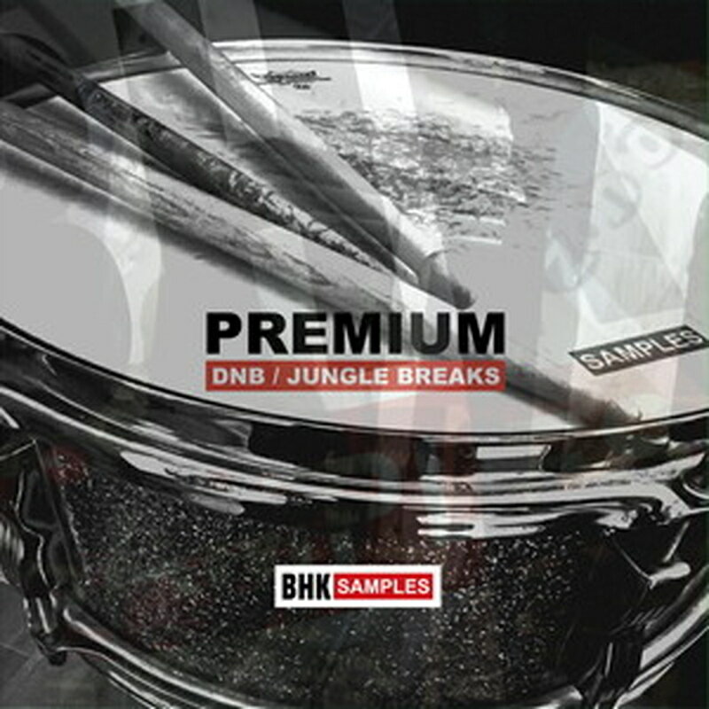 INDUSTRIAL STRENGTH BHK SAMPLES - PREMIUM DNB & JUNGLE BREAKS(オンライン納品)(2時間以内に納品) プラグインソフト