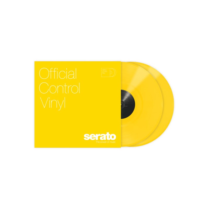 12 Serato Control Vinyl [Yellow] 2枚組 セラート コントロール バイナル SCV-PF-YLW-2 (12インチサイズ) serato DJ…