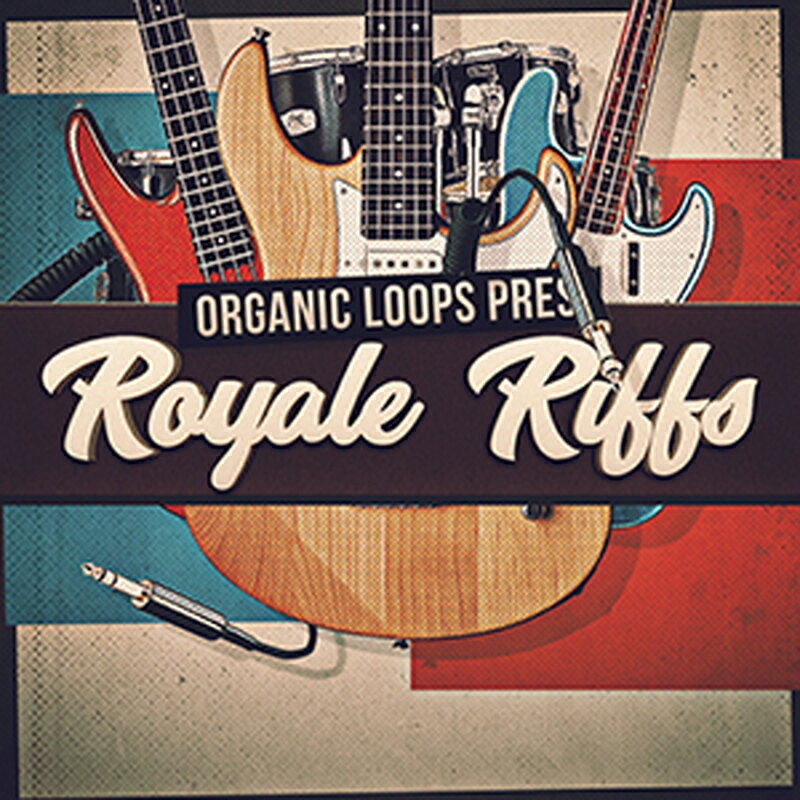 ORGANIC LOOPS ROYALE RIFFS(オンライン納品)(2時間以内に納品) プラグインソフト