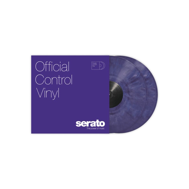 12 Serato Control Vinyl [Purple] 2枚組 セラート コントロール バイナル SCV-PS-PUR-2 (12インチサイズ) serato DJ…