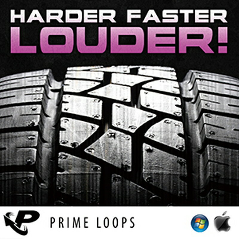 PRIME LOOPS HARDER FASTER LOUDER(オンライン納品)(2時間以内に納品) プラグインソフト