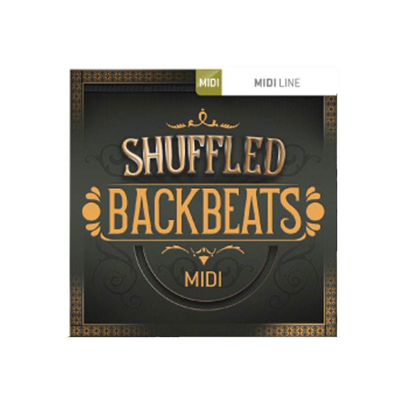 TOONTRACK DRUM MIDI - SHUFFLED BACKBEATS(オンライン納品)(2時間以内に納品) ソフトウェア音源