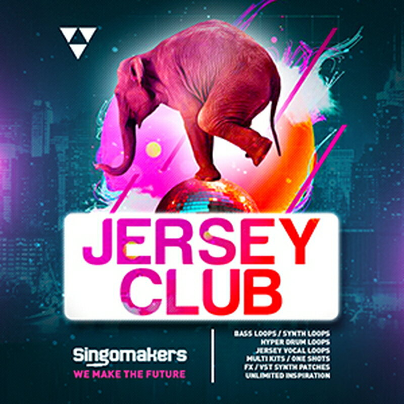 SINGOMAKERS JERSEY CLUB SESSIONS(オンライン納品)(2時間以内に納品) プラグインソフト