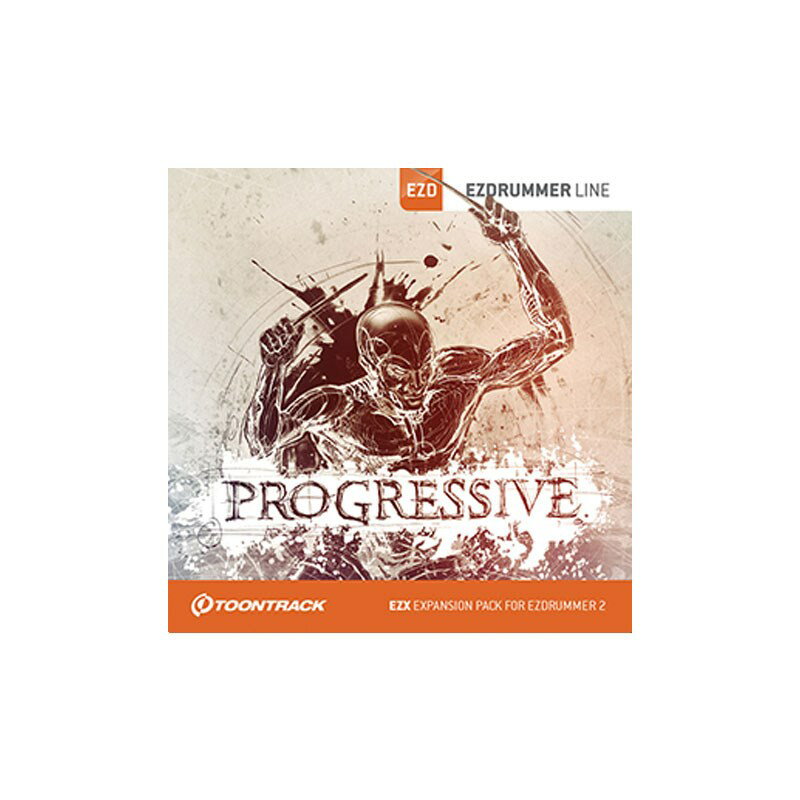 TOONTRACK 【 BLACK FRIDAY SALE！】EZX PROGRESSIVE(オンライン納品) ソフトウェア音源