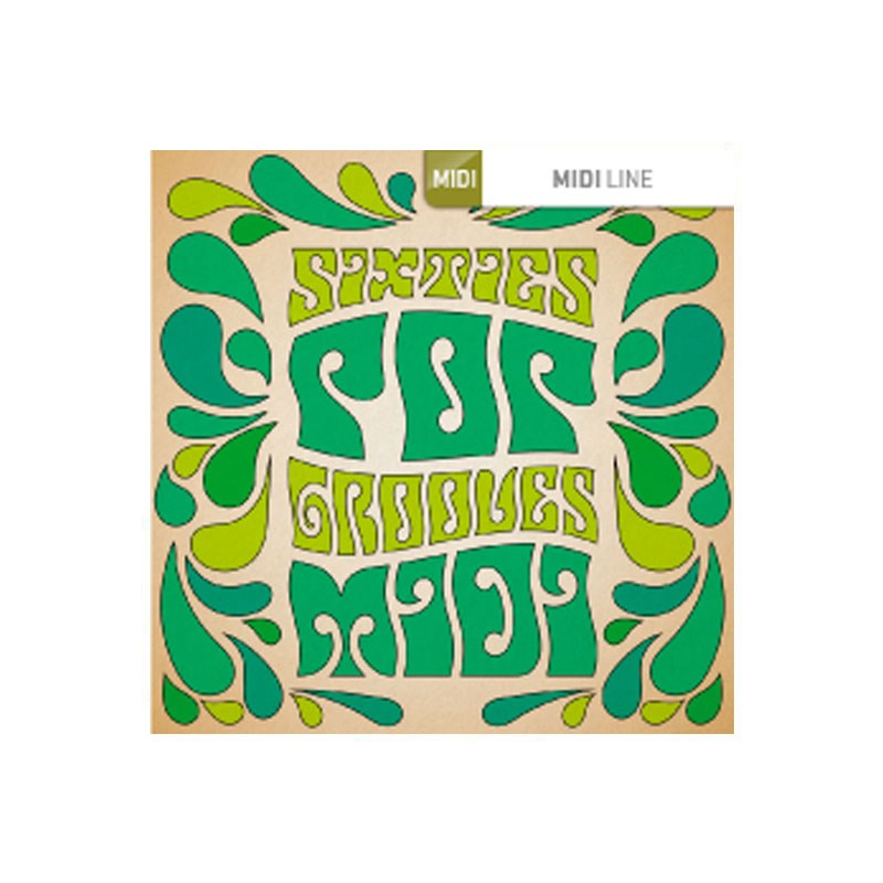 TOONTRACK DRUM MIDI - SIXTIES POP GROOVES(オンライン納品)(2時間以内に納品) ソフトウェア音源