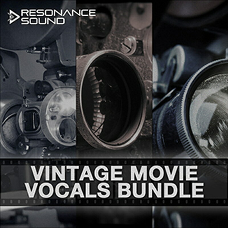 RESONANCE SOUND VINTAGE MOVIE VOCALS BUNDLE(オンライン納品)(2時間以内に納品) プラグインソフト