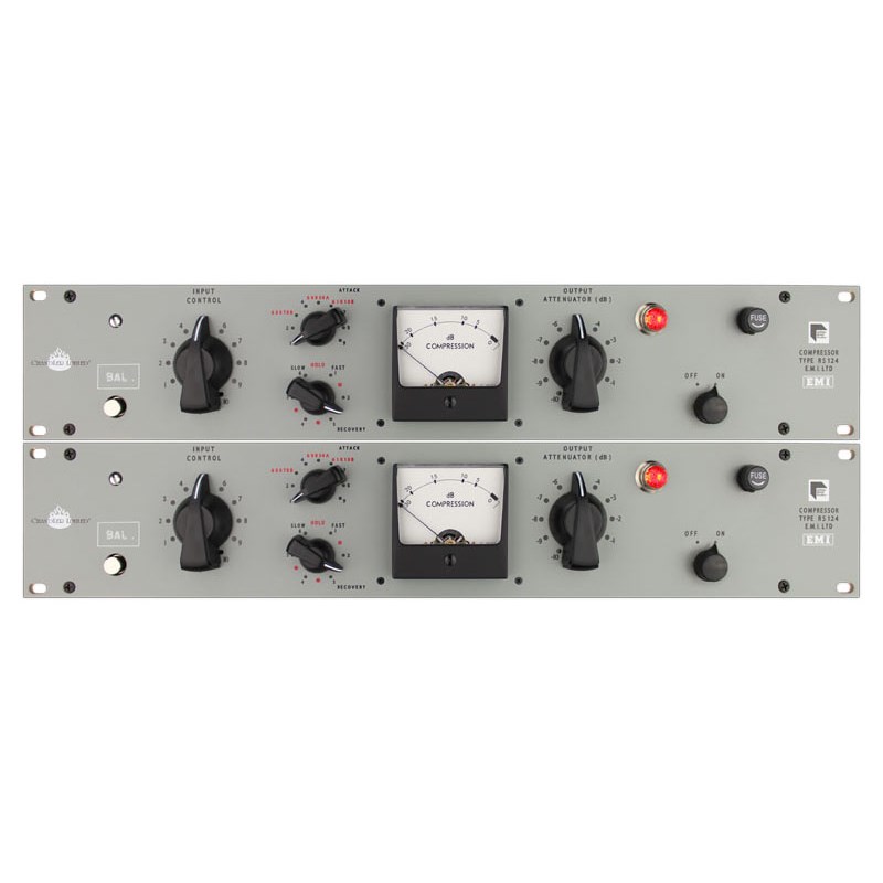 RS124 Mastering Matched Pair (Stepped I/O)(真空管コンプレッサー) 【お取り寄せ商品・納期別途ご連絡】 Chandler …