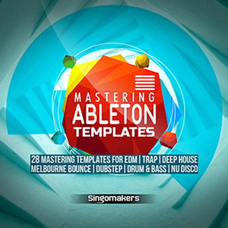 SINGOMAKERS ABLETON MASTERING TEMPLATES(オンライン納品)(2時間以内に納品) プラグインソフト