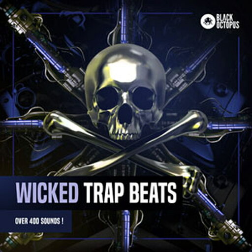 BLACK OCTOPUS WICKED TRAP BEATS(オンライン納品)(2時間以内に納品) プラグインソフト BLACK OCTOPUS WICKED TRAP BEATS(オンライン納品)(2時間以内に納品) プラグインソフト