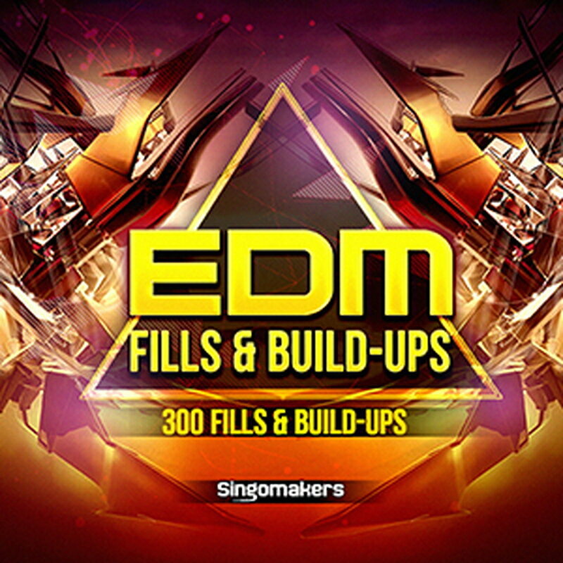 SINGOMAKERS EDM FILLS & BUILD-UPS(オンライン納品)(2時間以内に納品) プラグインソフト