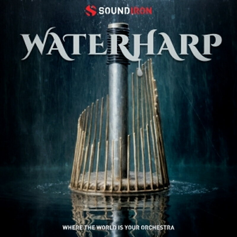 SOUNDIRON WATERHARP(オンライン納品)(2時間以内に納品) プラグインソフト