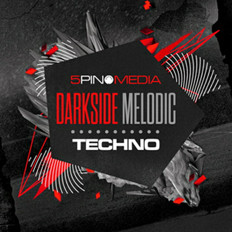 5PIN MEDIA DARKSIDE MELODIC TECHNO(オンライン納品)(2時間以内に納品) プラグインソフト
