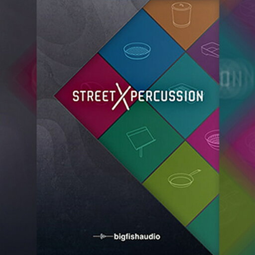 BIG FISH AUDIO STREET PERCUSSION(オンライン納品)(2時間以内に納品) ソフトウェア音源 BIG FISH AUDIO STREET PERCUSSION(オンライン納品)(2時間以内に納品) ソフトウェア音源