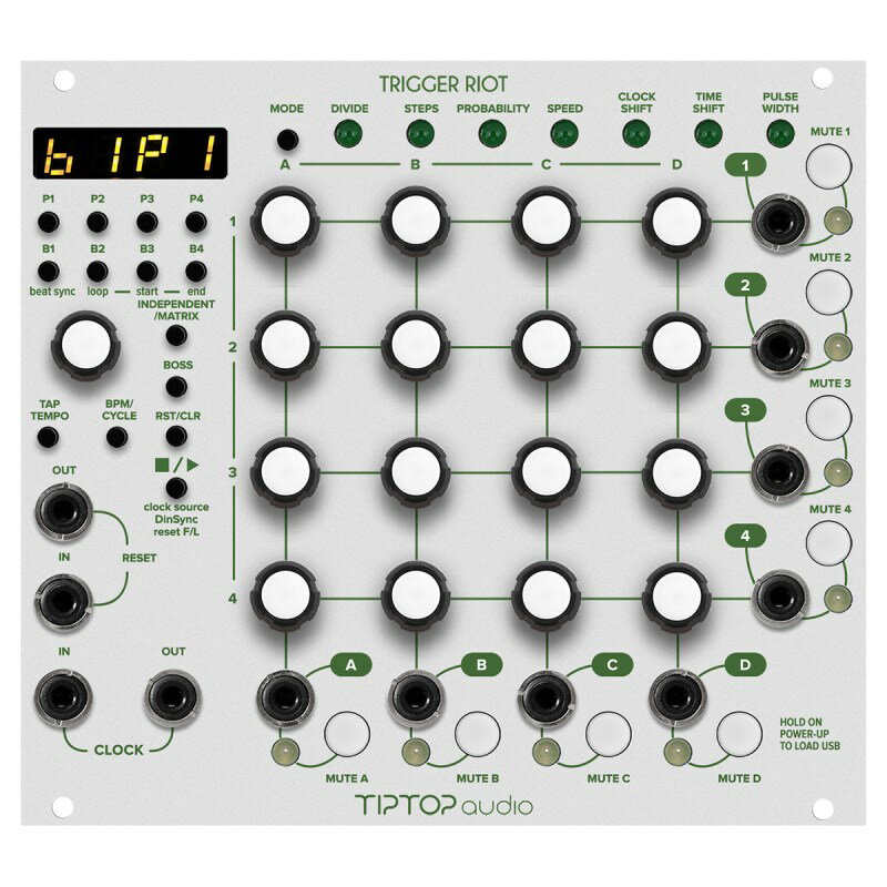 Trigger Riot  tiptop audio シンセサイザー・電子楽器 シンセサイザー