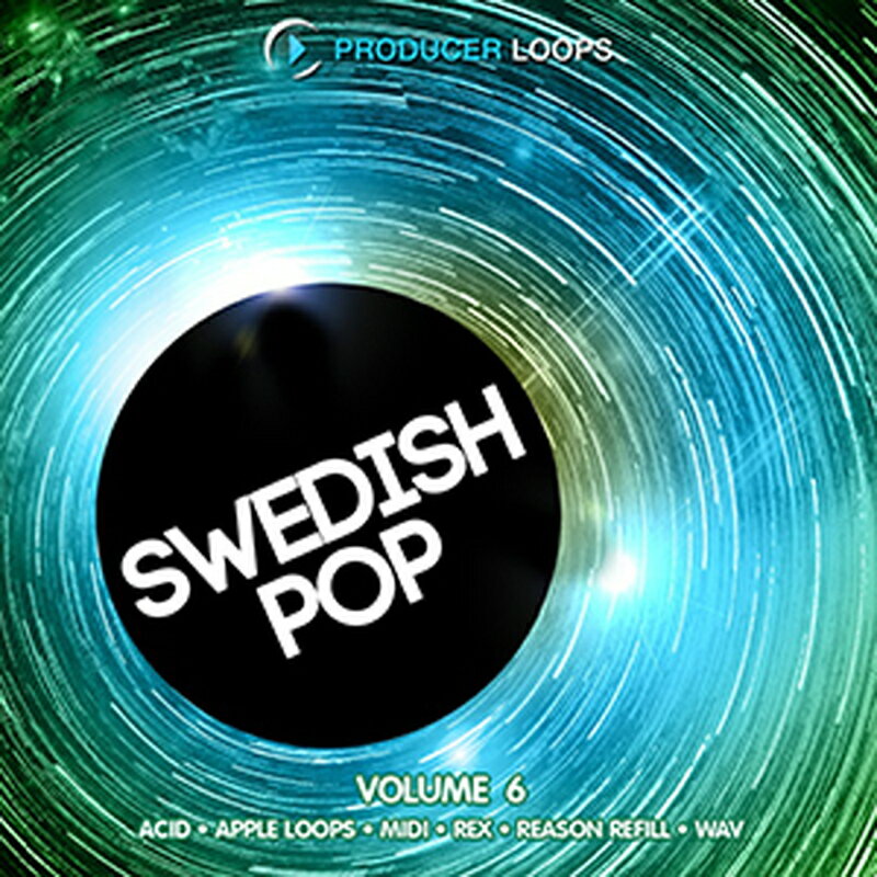 PRODUCER LOOPS SWEDISH POP VOL.6(オンライン納品)(2時間以内に納品) プラグインソフト