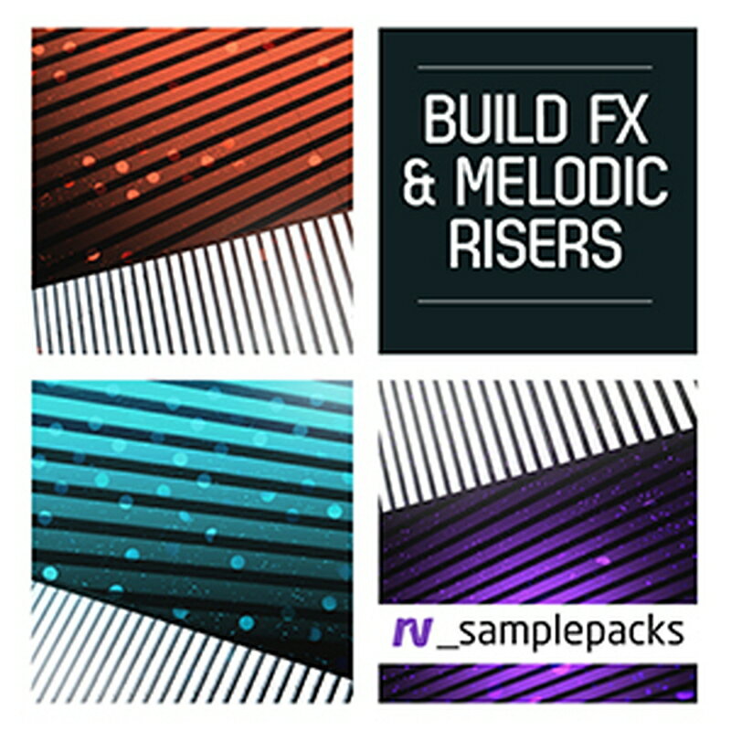 RV_samplepacks BUILD FX & MELODIC RISERS(オンライン納品)(2時間以内に納品) プラグインソフト