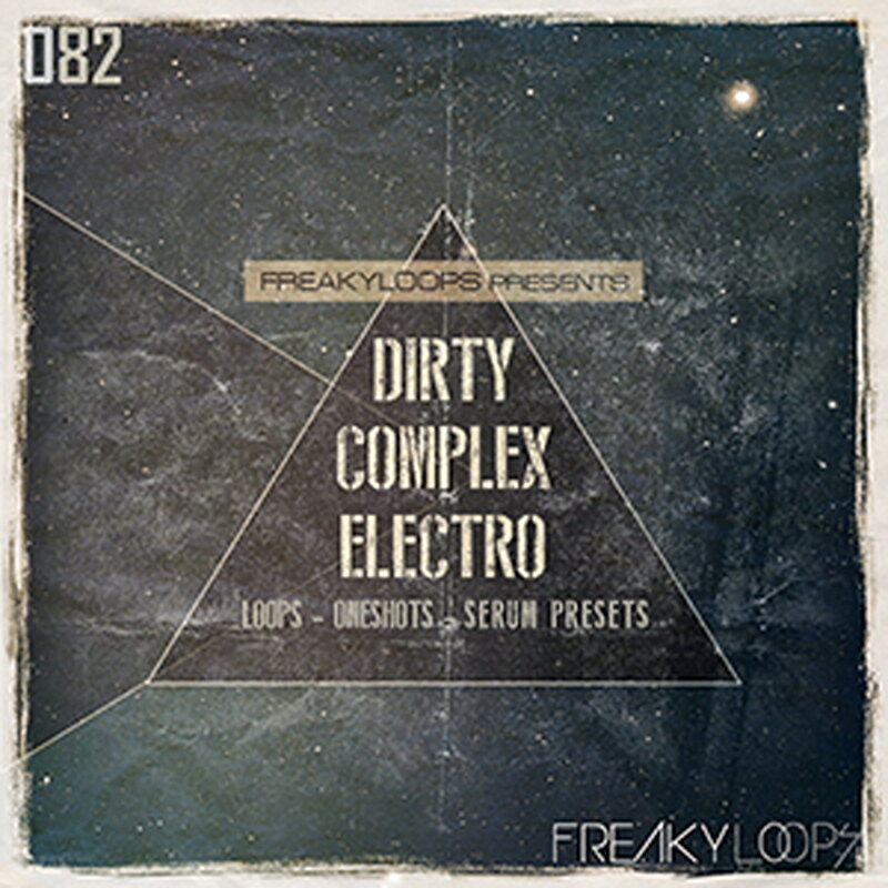 FREAKY LOOPS DIRTY COMPLEX ELECTRO(オンライン納品)(2時間以内に納品) プラグインソフト