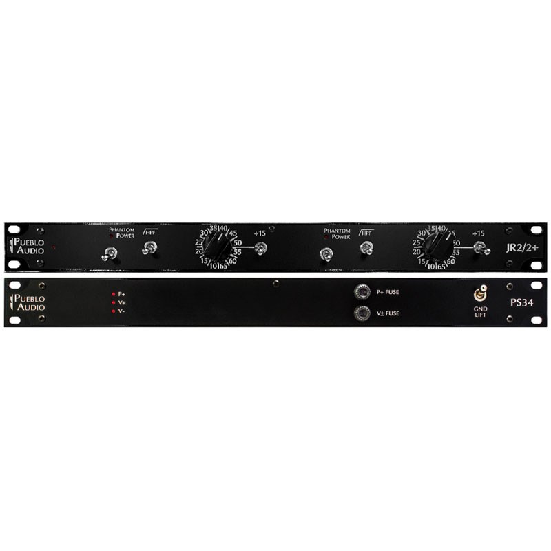 JR Series Preamps (2+2 PLUS Package) (お取り寄せ商品・納期別途ご案内) Pueblo Audio レコーディング アウトボード 1