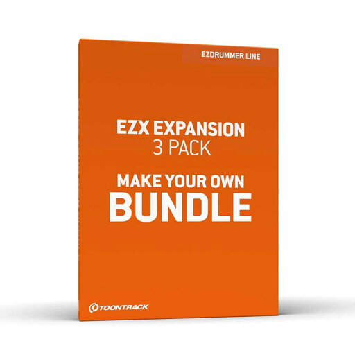 TOONTRACK EZX BUNDLE - VALUE PACK (トゥーントラック)(イージードラマー)(オンライン納品)(2時間以内に納品) プラグインソフト TOONTRACK EZX BUNDLE - VALUE PACK (トゥーントラック)(イージードラマー)(オンライン納品)(2時間以内に納品) プラグインソフト