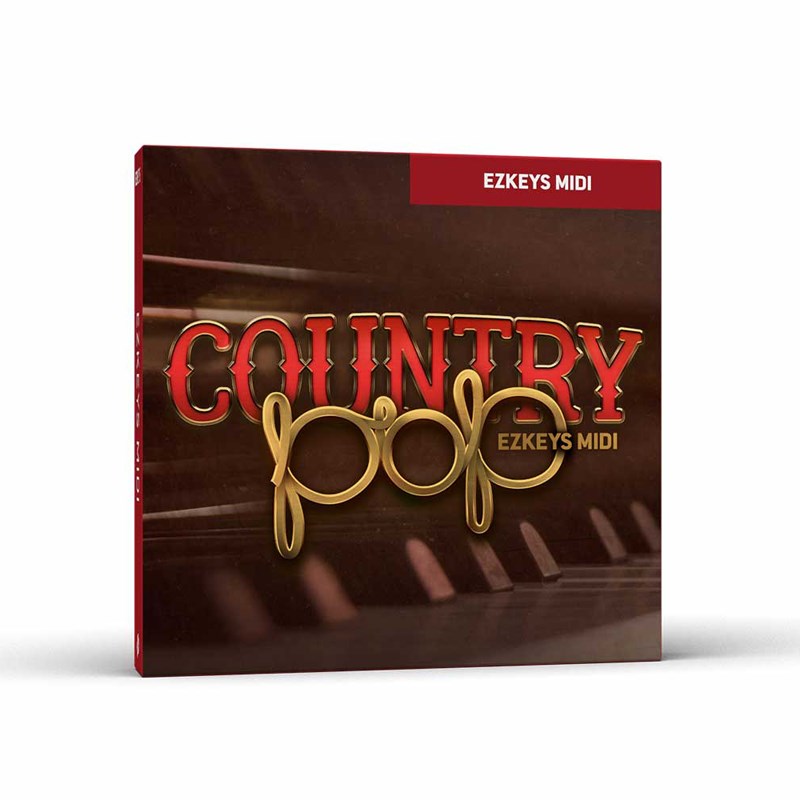 TOONTRACK 【トゥーントラックMarch Rockセール！】KEYS MIDI - COUNTRY POP (トゥーントラック)(キーズミディ)(オンライン納品)(2時間以内に納品) プラグインソフト