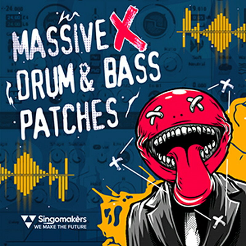 Rakuten - SINGOMAKERS MASSIVE X DRUM & BASS PATCHES(オンライン納品)(2時間以内に納品) プラグインソフト