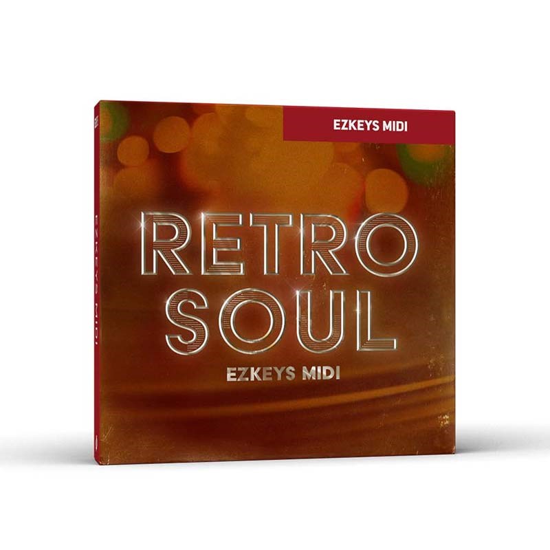 TOONTRACK KEYS MIDI - RETRO SOUL (トゥーントラック)(キーズミディ)(オンライン納品)(2時間以内に納品) プラグインソフト