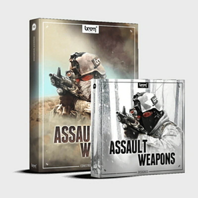 BOOM Library ASSAULT WEAPONS - BUNDLE(オンライン納品)(2時間以内に納品) プラグインソフト