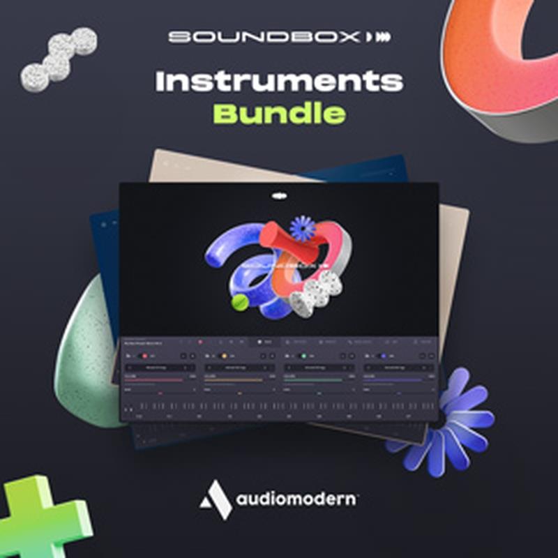 AUDIOMODERN SOUNDBOX INSTRUMENTS BUNDLE (SOUNDBOX専用インストルメント)(バンドルセット)(オンライン納品)(2時間以内に納品) ソフトウェア音源