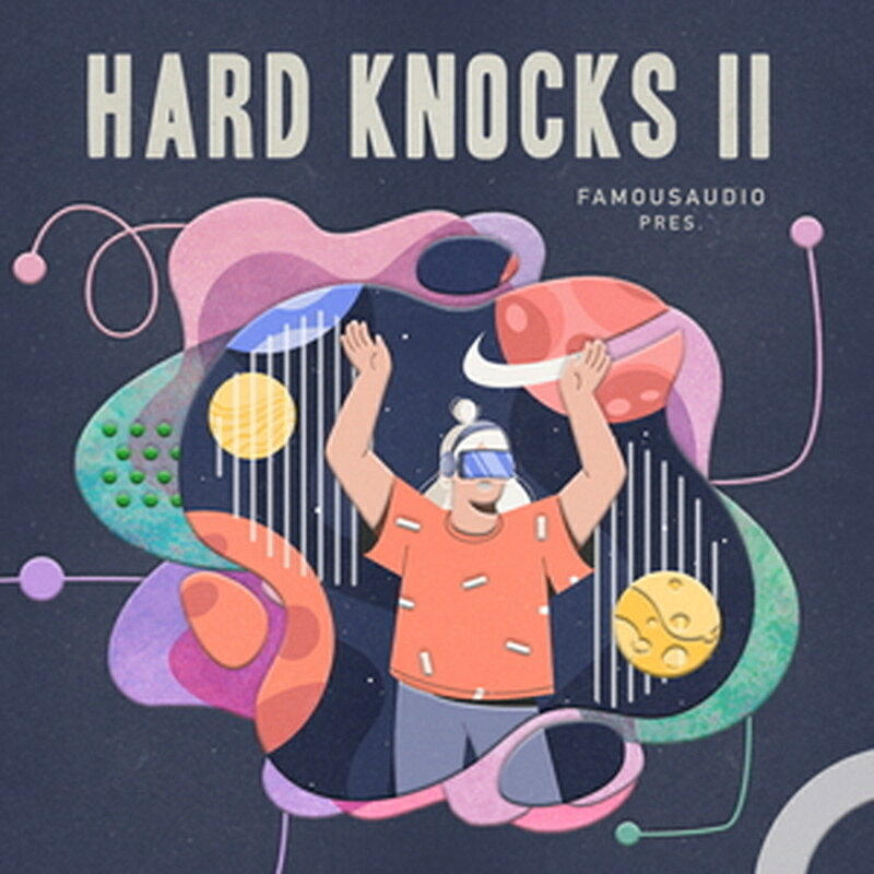 FAMOUS AUDIO 【ループマスターズホリデーセール！】HARD KNOCKS VOL. 2(オンライン納品)(2時間以内に納品) プラグインソフト