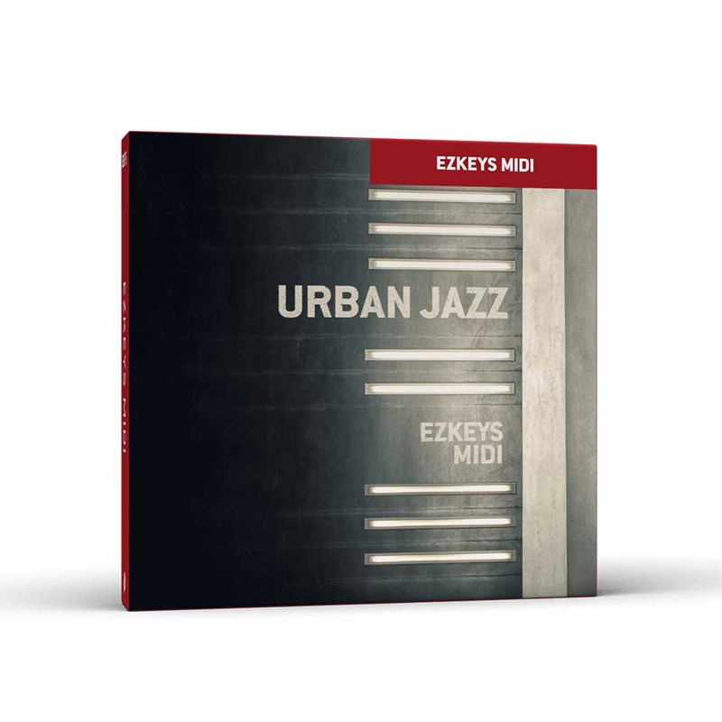 TOONTRACK KEYS MIDI - URBAN JAZZ (トゥーントラック)(キーズミディ)(オンライン納品)(2時間以内に納品) プラグインソフト