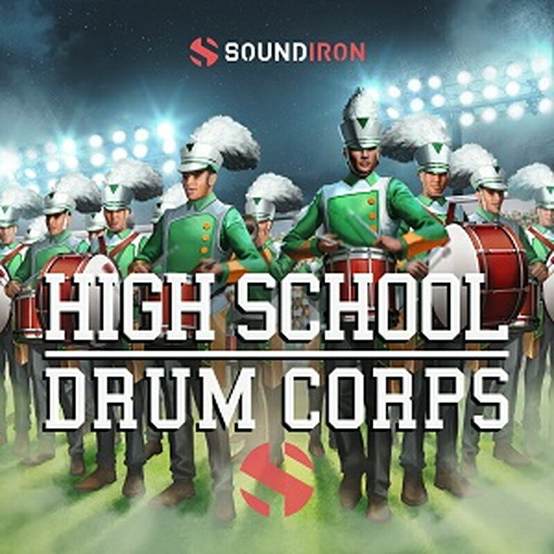 SOUNDIRON HIGH SCHOOL DRUM CORPS(オンライン納品)(2時間以内に納品) プラグインソフト