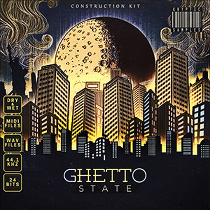 KRYPTIC SAMPLES 【プロデューサーループスブラックフライデーセール!】GHETTO STATE(オンライン納品)(2時間以内に納品) プラグインソ...