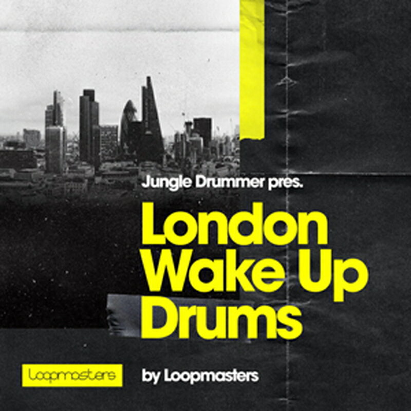 LOOPMASTERS JUNGLE DRUMMER - LONDON WAKE UP DRUMS(オンライン納品)(2時間以内に納品) プラグインソフト