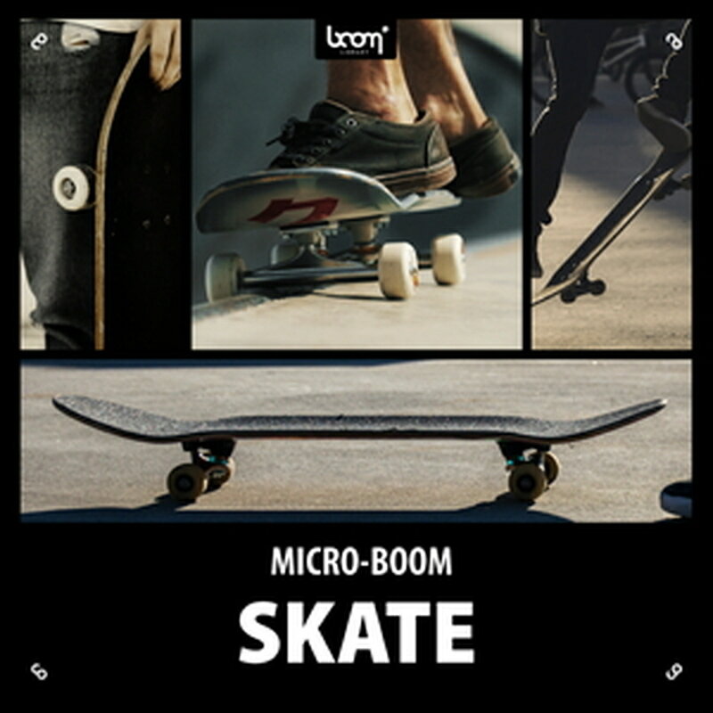 BOOM Library SKATE(オンライン納品)(2時間以内に納品) プラグインソフト