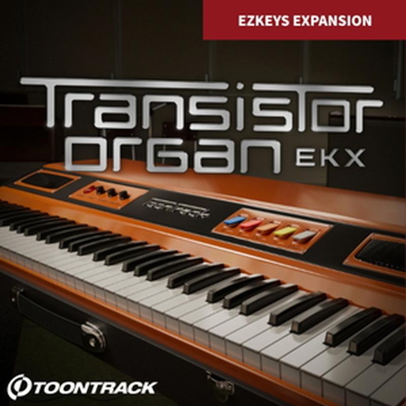 TOONTRACK EKX - Transistor Organ (EKX拡張音源)(トランジスタ・オルガン)(Ezkeys)(オンライン納品)(2時間以内に納品) ソフトウェア音源