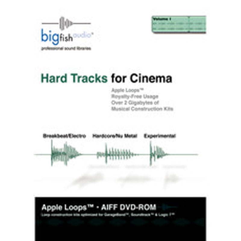 BIG FISH AUDIO HARD TRACKS FOR CINEMA(オンライン納品)(2時間以内に納品) プラグインソフト(2.0)