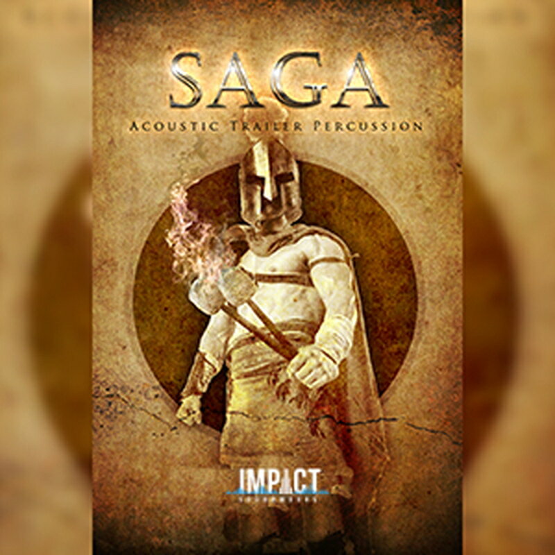 IMPACT SOUNDWORKS SAGA - ACOUSTIC TRAILER PERCUSSION(オンライン納品)(2時間以内に納品) プラグインソフト