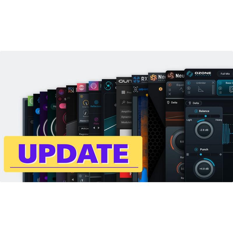 iZotope 【アイゾトープMix & Master Spotlight Sale！】Music Production Suite 8.5: UPD from Music Production Suite 1-7.1(オンライン納品)(2時間以内に納品) プラグインソフト